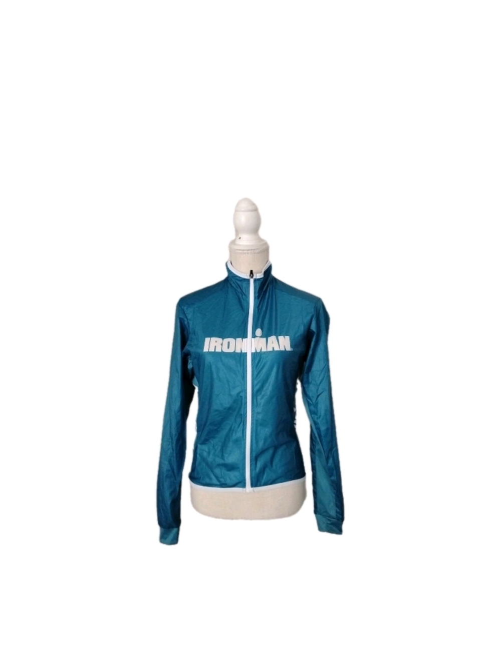 Ironman Santini Heritage Cycle Windbreaker Full Zip Women's Size M